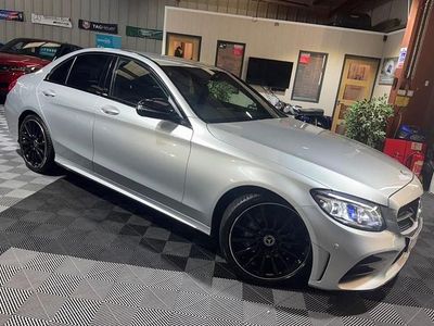 Used Mercedes C220 AMG Line Premium 194 HP (142 kW) 2020 Silver Sedan