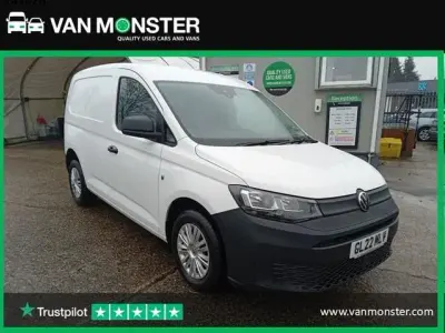 Used VW Caddy 102 HP (75 kW) 2022 White MPV