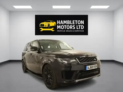 Used Land Rover Range Rover Sport HSE 300 HP (220 kW) 2019 Black SUV