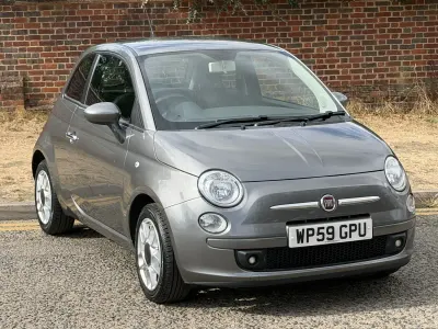 Used Fiat 500 Sport 69 HP (50 kW) 2009 Grey Cabriolet