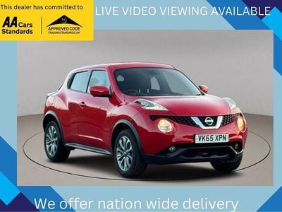 Red Used 2015 Nissan Juke Tekna SUV | £4,395 (Fair price)