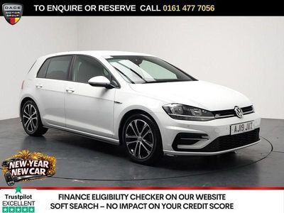 White Used 2019 VW Golf VII R-line Hatchback | £15,780 (Fair price)