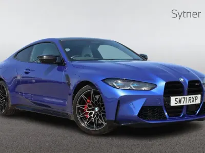 Used BMW M4 Competition Edition 503 HP (369 kW) 2021 Blue Coupe