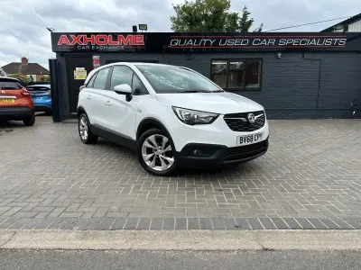 Second-hand Vauxhall Crossland X 81 CP (59 kW) 2018 Alb SUV
