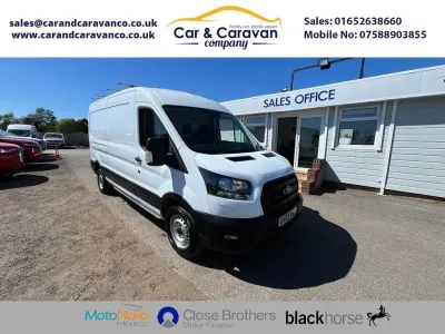 Usado Ford Transit S 130 HP (95 kW) 2023 Branco Van