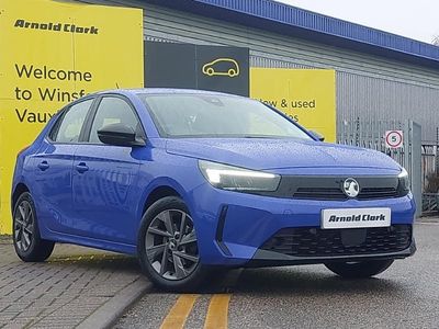 Used Vauxhall Corsa Design Edition 75 HP (55 kW) 2023 Blue Hatchback