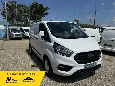 Used Ford Transit Custom Trend 130 HP (95 kW) 2023 White Van