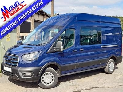Used Ford E-Transit Trend 198 kW (270 HP) 2023 Blue Van