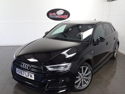 used Audi A3 Sportback (2017/67)Black Edition 1.5 TFSI 150PS 5d