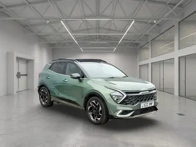 Used Kia Sportage GT-Line S 261 HP (191 kW) 2022 Green SUV