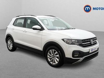 Used VW T-Cross Edition 110 HP (80 kW) 2023 White SUV