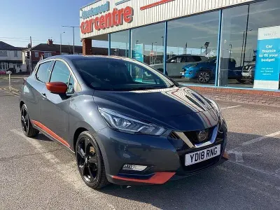 Used Nissan Micra 90 HP (66 kW) 2018 Grey Hatchback