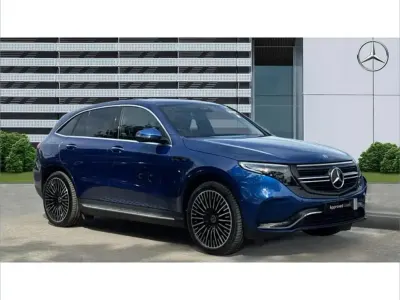 Used Mercedes EQC400 AMG Line Premium 300 kW (408 HP) 2023 Blue SUV
