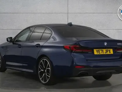 Used BMW 520 M Sport 187 HP (137 kW) 2021 Blue Sedan