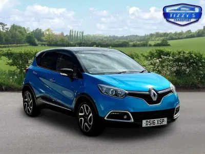 Usado Renault Captur Dynamique 90 HP (66 kW) 2016 Azul SUV
