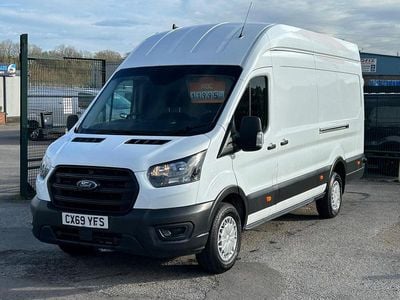 Used Ford Transit 130 HP (95 kW) 2019 White Van