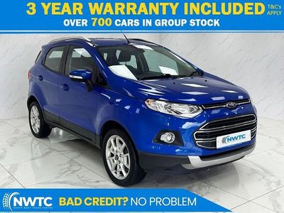 Used Ford Ecosport Titanium 125 HP (91 kW) 2017 Blue SUV