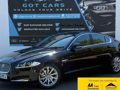 Begagnad Jaguar XF SE 190 HK (139 kW) 2012 Svart Sedan