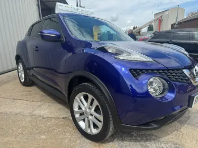 Used Nissan Juke N-Connecta 115 HP (84 kW) 2016 Blue SUV
