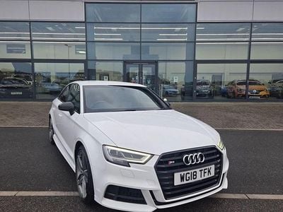 Used Audi A3 Black Edition 310 HP (228 kW) 2018 White Sedan