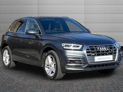 Used Audi Q5 S-Line 190 HP (139 kW) 2018 Daytona grey SUV