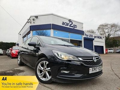 Used Vauxhall Astra SRi 150 HP (110 kW) 2017 Black Hatchback