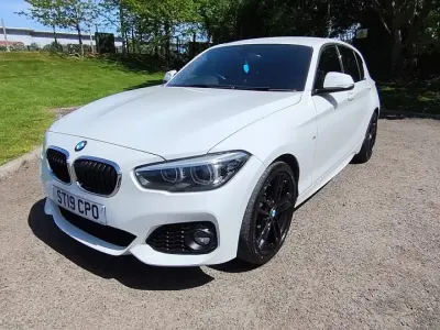 Used BMW 118 M Sport 136 HP (100 kW) 2019 White Hatchback
