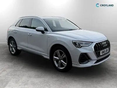 Used Audi Q3 S-Line 150 HP (110 kW) 2019 White SUV