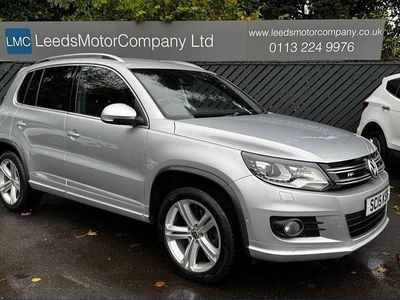Silver Used 2015 VW Tiguan R-line SUV | £13,695 (A bit pricey)