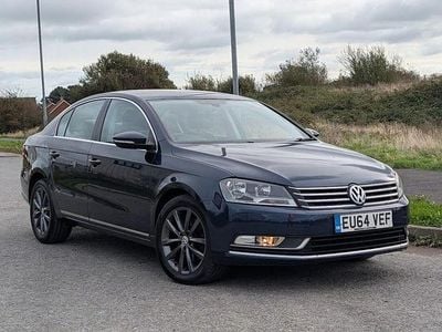 Blue Used 2014 VW Passat Executive Sedan | £7,000 (Fair price)