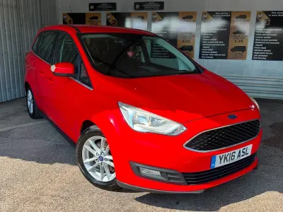 Used Ford Grand C-Max Zetec 2016 Red MPV
