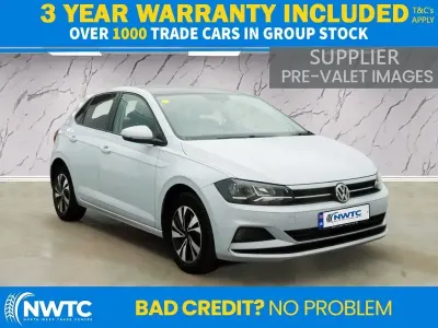 Used VW Polo SE 80 HP (58 kW) 2019 Silver Hatchback