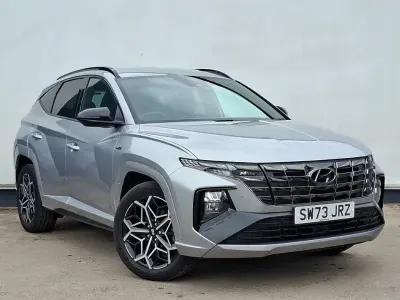 Używany Hyundai Tucson N Line 230 KM (169 kW) 2023 Srebrny SUV