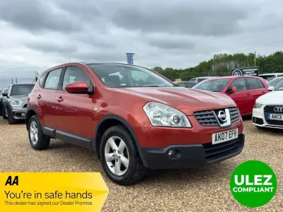 Używany Nissan Qashqai Acenta 114 KM (83 kW) 2007 Pomarańczowy SUV