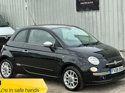 Usado Fiat 500 Sport 69 HP (50 kW) 2008 Preto Citadino