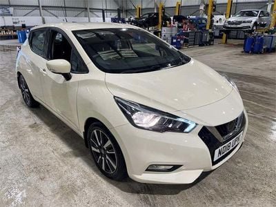 Used Nissan Micra Acenta Limited Edition 90 HP (66 kW) 2018 White Hatchback