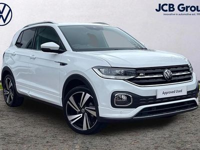 Used VW T-Cross R-line 110 HP (80 kW) 2023 White SUV