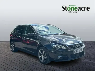 Begagnad Peugeot 308 S 130 HK (95 kW) 2019 Svart Halvkombi