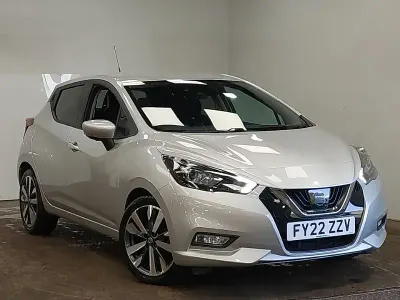 Used Nissan Micra Tekna 92 HP (67 kW) 2022 Silver Hatchback