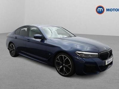 Used BMW 520 M Sport 190 HP (139 kW) 2022 Blue Sedan