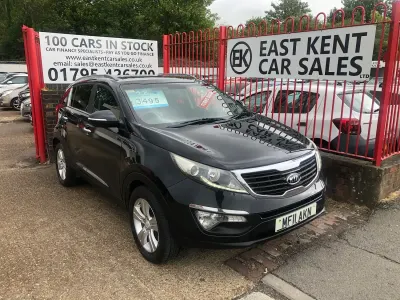Used Kia Sportage 115 HP (84 kW) 2011 Black SUV