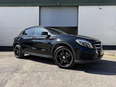 Used Mercedes GLA220 AMG line 177 HP (130 kW) 2016 Black SUV