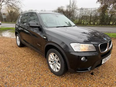Used BMW X3 184 HP (135 kW) 2013 Black SUV