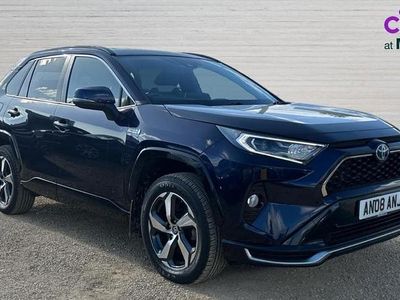 Blue Used 2021 Toyota RAV4 Hybrid SUV | £24,280 (Good price)