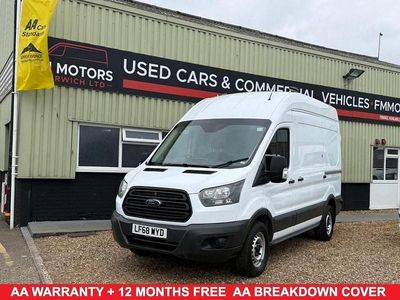 Used Ford Transit 130 HP (95 kW) 2018 White Van