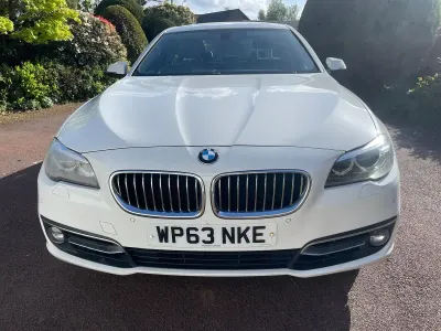 Used BMW 518 Luxury Line 143 HP (105 kW) 2014 White Sedan