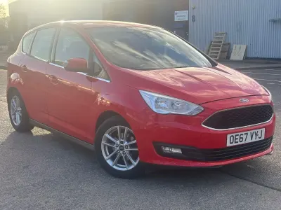Second-hand Ford C-MAX Zetec 2018 Roșu Monovolum