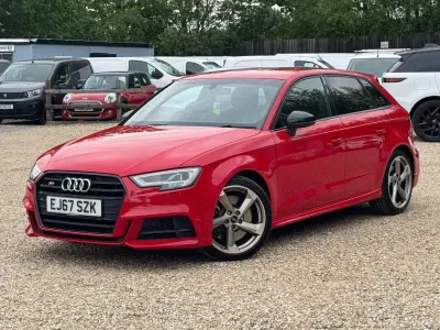 Usado Audi S3 Sportback Black Edition 2017 Vermelho Citadino