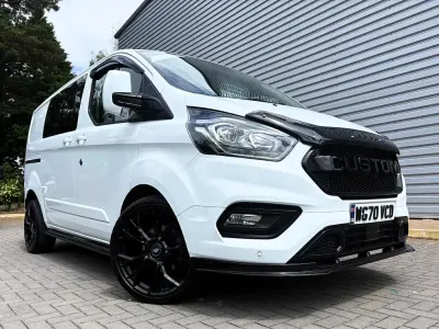 Used Ford Transit Custom Limited 2021 White Estate