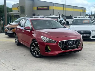 Used Hyundai i30 Premium 110 HP (80 kW) 2018 Red Hatchback